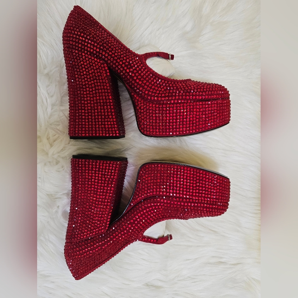 👠MARC JACOBS THE KIKI PLATFORM MARY JANE, THE WIZARD OF OZ - Picture 10 of 17